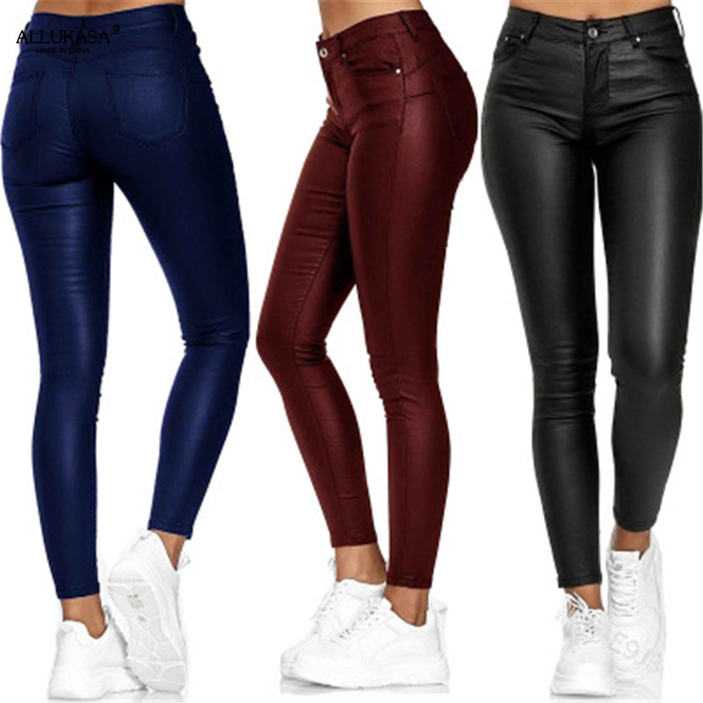 Pantalon Lexi Stretch En Cuir