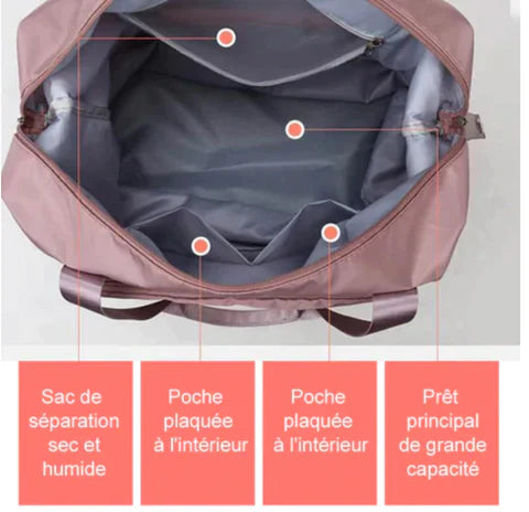 Sac De Voyage Pliable - GRANDE CAPACITÉ