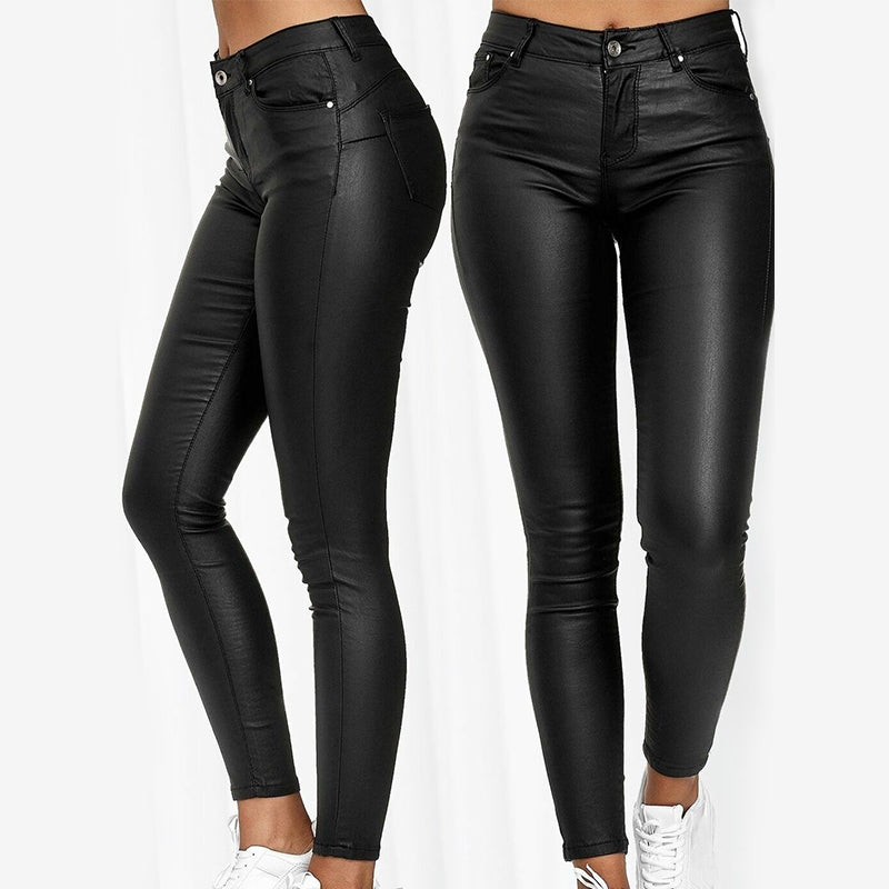 Pantalon Lexi Stretch En Cuir