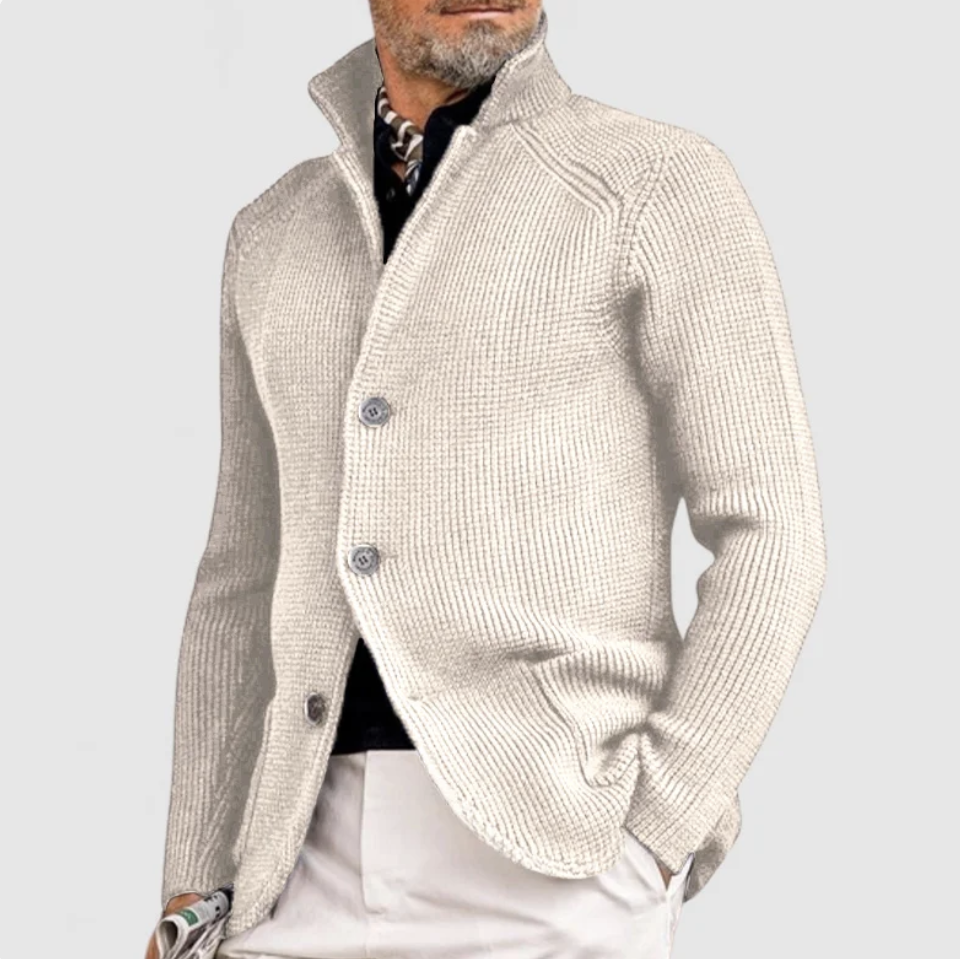 Sergio™ - Cardigan en coton tissé