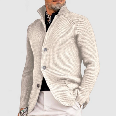 Sergio™ - Cardigan en coton tissé