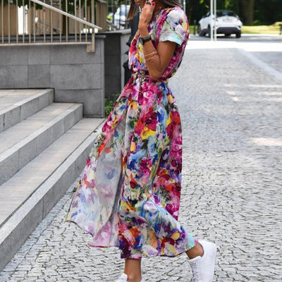 Anna™ Robe à Imprimé Floral Printemps/Été