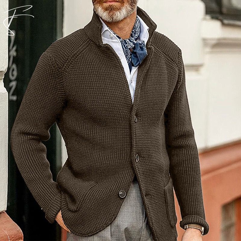 Sergio™ - Cardigan en coton tissé