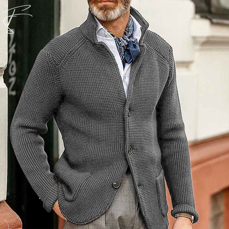 Sergio™ - Cardigan en coton tissé