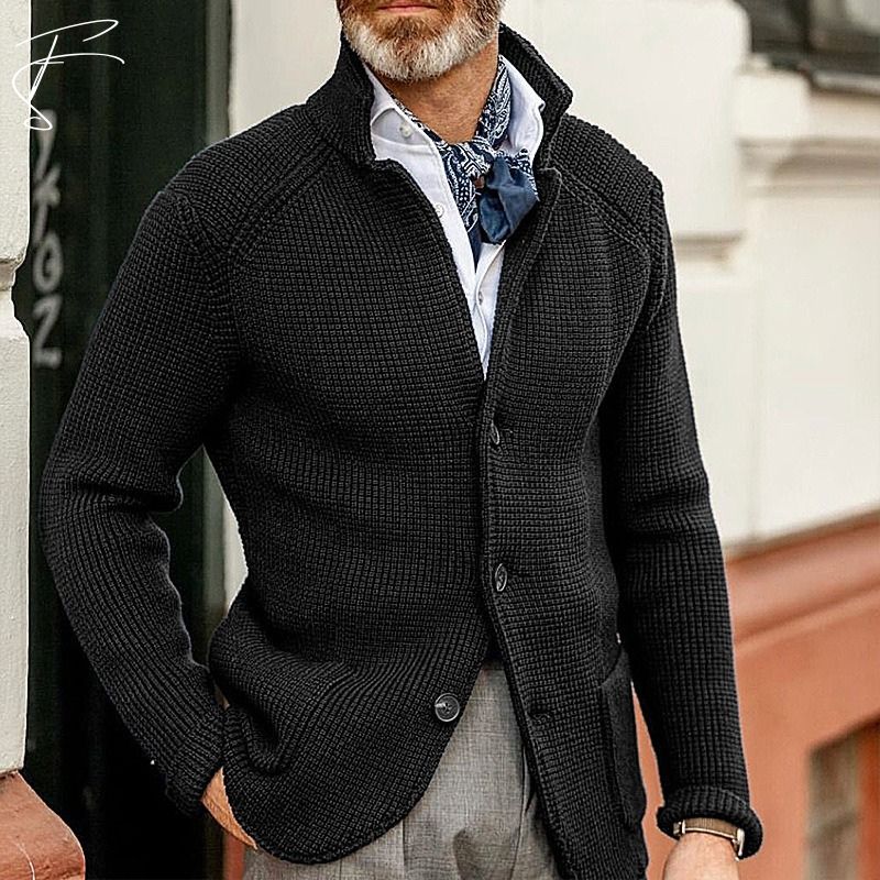 Sergio™ - Cardigan en coton tissé