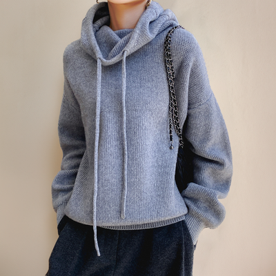 Ana | Sweat à capuche en tricot