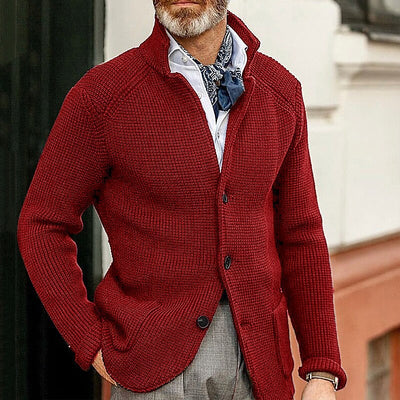 Sergio™ - Cardigan en coton tissé